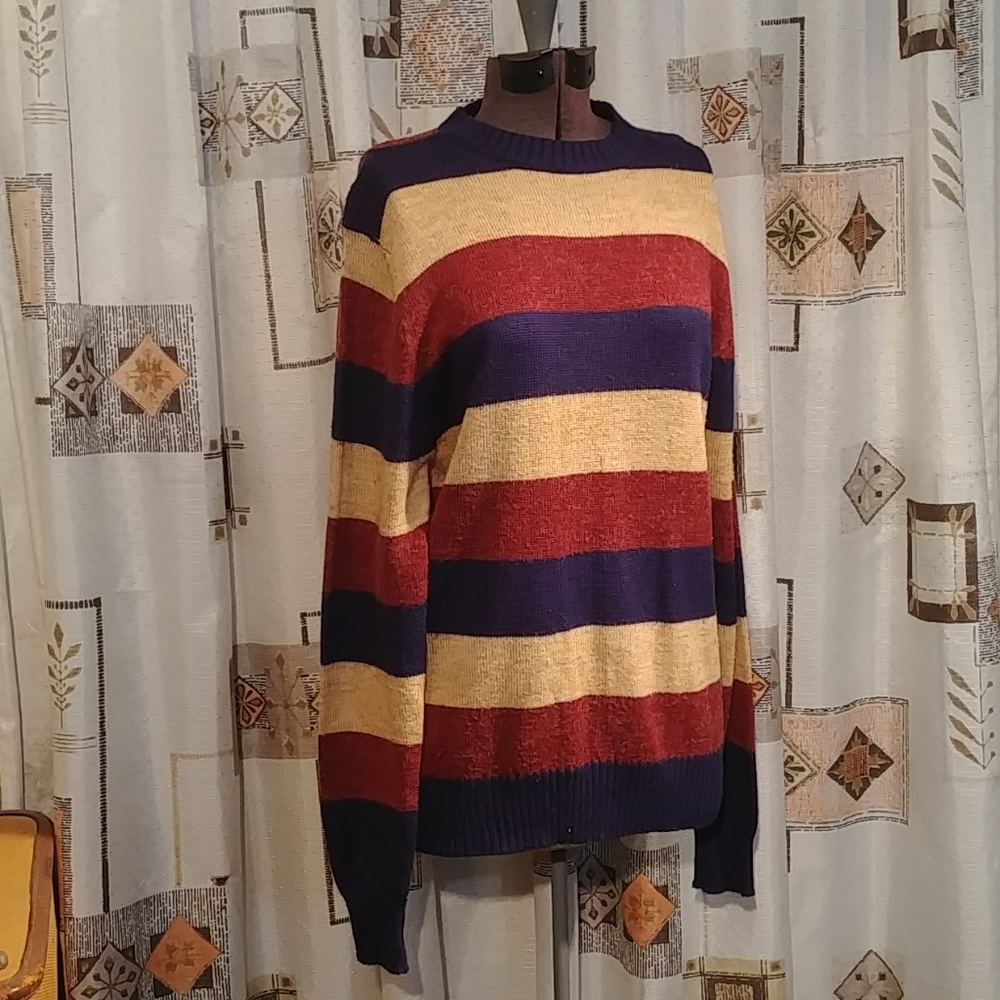 Vintage Oversize Stripey Sweater